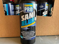 Pingi sani blue hygiënisch additief voor chemische toiletten 750ml (40x) - afbeelding 2 van  4