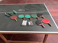 Pingpong tafel en toebehoren - afbeelding 2 van  3