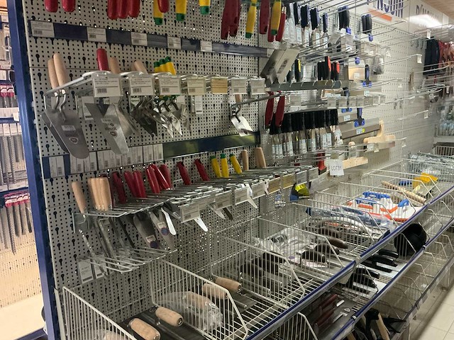 Pinguïn overig handgereedschap (voegers), chapeijzers, plakspanen,schuurborden, spatels, spackmessen, spatels schilderlessen, voegspatels en handschoenen - afbeelding 1 van  25