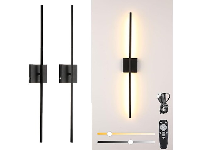 Pinrutar usb oplaadbare wandlamp (2 stuks) - afbeelding 1 van  6