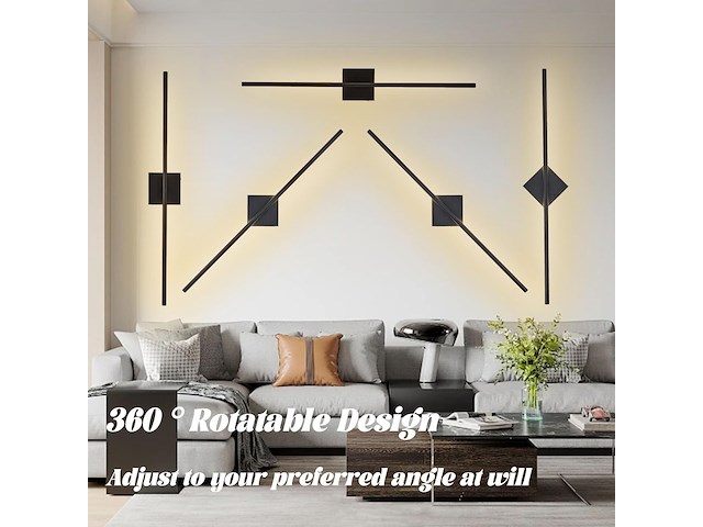 Pinrutar usb oplaadbare wandlamp (2 stuks) - afbeelding 5 van  6