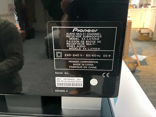 Pioneer blurayspeler en surround speakers - afbeelding 5 van  14