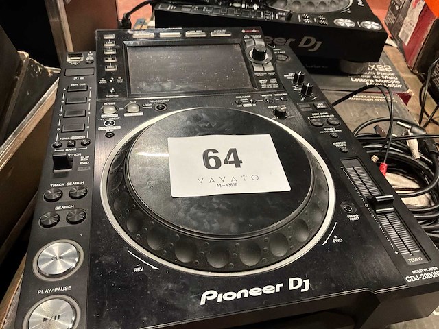 Pioneer cdj-2000nxs2 mediaspeler - afbeelding 2 van  4
