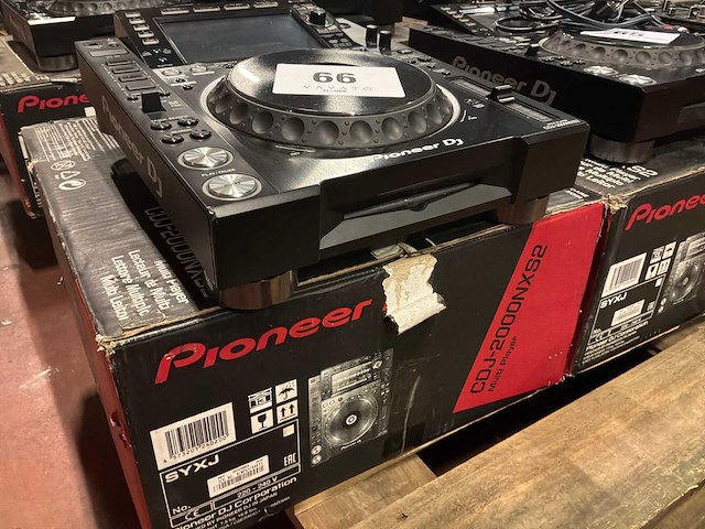 Pioneer cdj-2000nxs2 mediaspeler - afbeelding 4 van  4