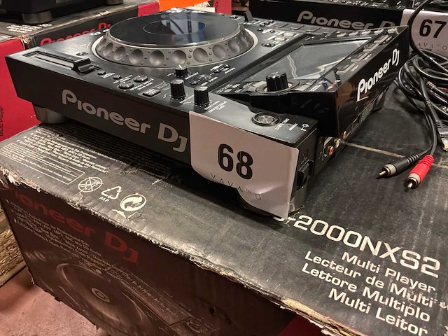 Pioneer cdj-2000nxs2 mediaspeler - afbeelding 2 van  3