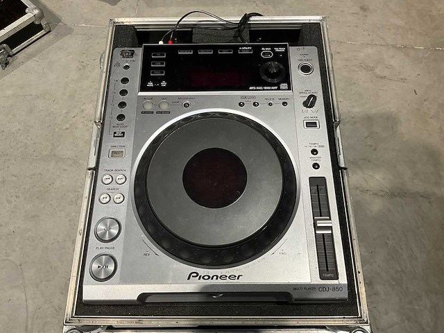 Pioneer cdj 850 audiospeler apparatuur - afbeelding 1 van  4