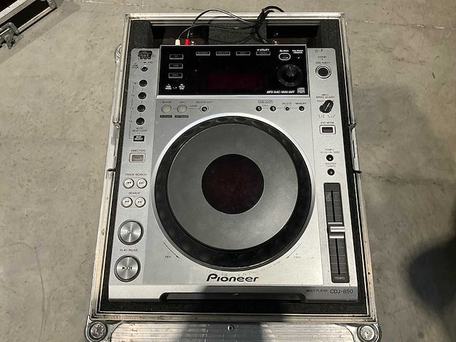 Pioneer cdj 850 audiospeler apparatuur - afbeelding 3 van  4