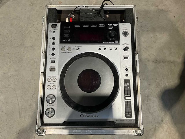 Pioneer cdj 850 audiospeler apparatuur - afbeelding 4 van  4