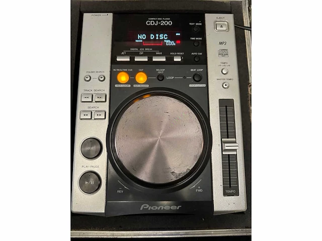 Pioneer cdj200 (2x) - afbeelding 5 van  7