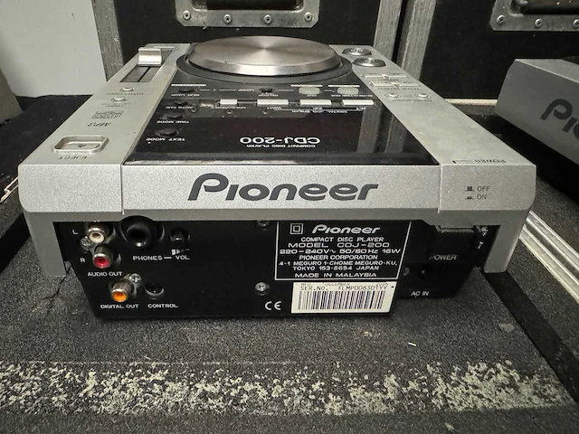 Pioneer cdj200 (2x) - afbeelding 6 van  7