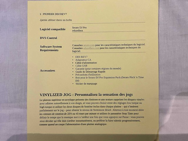 Pioneer ddj-rev7 serato dj gear - afbeelding 3 van  3