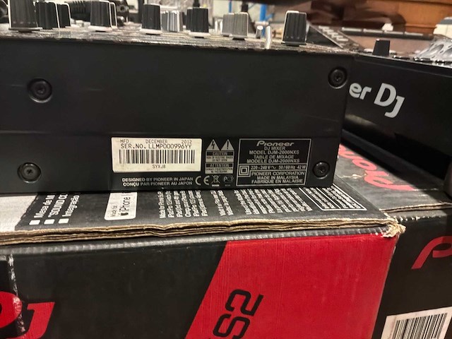 Pioneer djm-2000 nexus dj-mixer - afbeelding 4 van  4