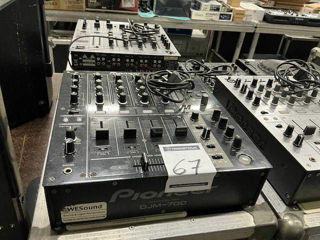 Pioneer djm-700 analoge mengtafel - afbeelding 1 van  3