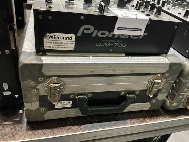 Pioneer djm-700 analoge mengtafel - afbeelding 3 van  3