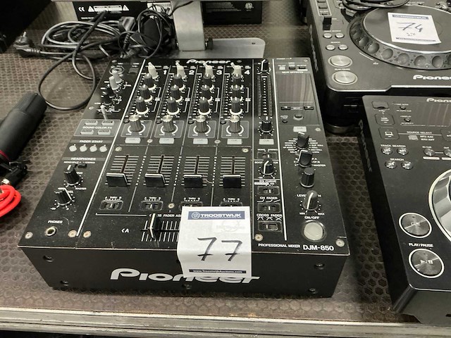 Pioneer djm-850 mengtafel - afbeelding 1 van  3