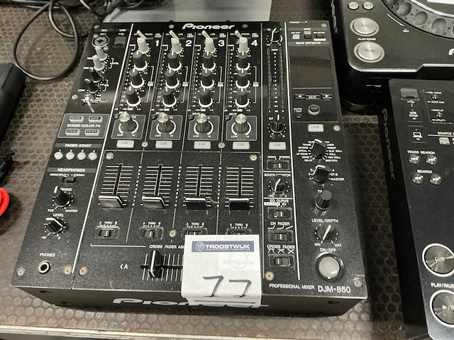 Pioneer djm-850 mengtafel - afbeelding 2 van  3
