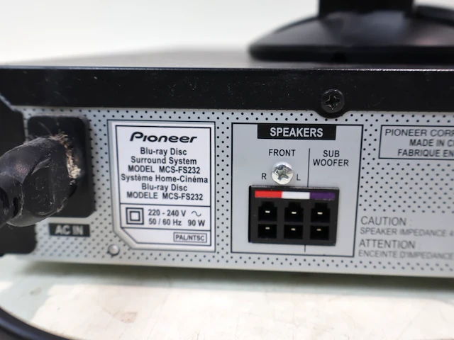 Pioneer home cinema - afbeelding 7 van  9
