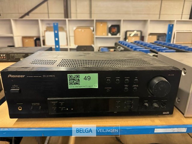 Pioneer stereo reciever sx-209rds (beschadigd) - afbeelding 1 van  6