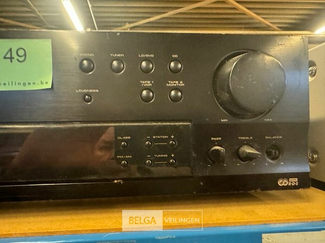 Pioneer stereo reciever sx-209rds (beschadigd) - afbeelding 5 van  6