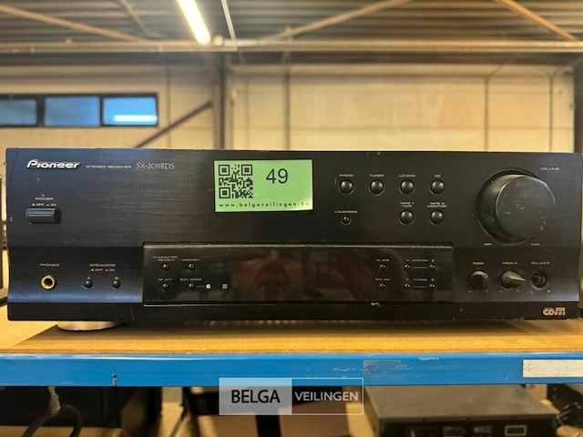 Pioneer stereo reciever sx-209rds (beschadigd) - afbeelding 6 van  6