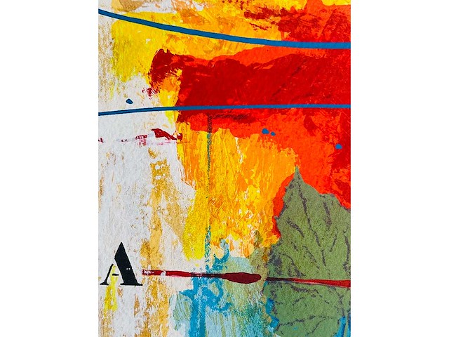 Piotr konkl - b leaf - kleurenzeefdruk - lage instelprijs - afbeelding 3 van  14