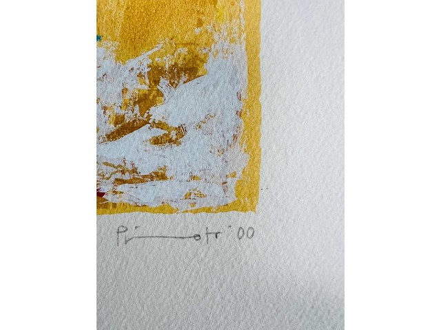 Piotr konkl - b leaf - kleurenzeefdruk - lage instelprijs - afbeelding 6 van  14