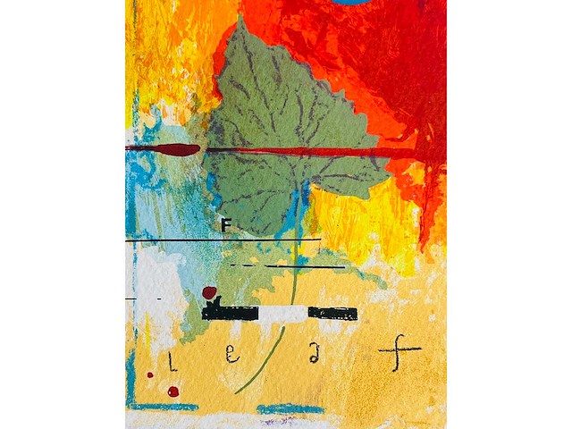 Piotr konkl - b leaf - kleurenzeefdruk - lage instelprijs - afbeelding 7 van  14