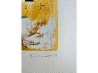 Piotr konkl - b leaf - kleurenzeefdruk - vanaf 5 euro - afbeelding 1 van  1