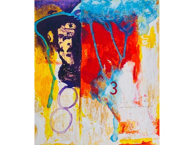 Piotr konkl - eternal embracement - kleurenzeefdruk - afbeelding 1 van  10