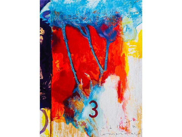 Piotr konkl - eternal embracement - kleurenzeefdruk - afbeelding 4 van  10