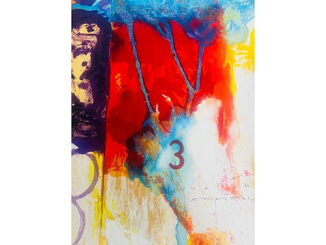 Piotr konkl - eternal embracement - kleurenzeefdruk - afbeelding 7 van  10