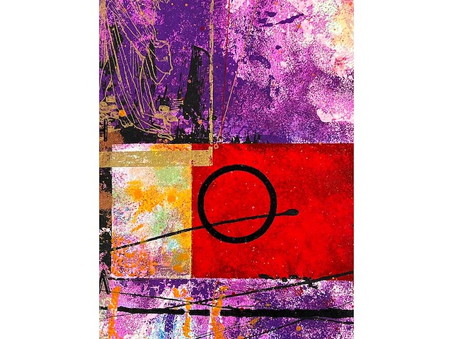 Piotr konkl - home collective - kleurenzeefdruk - afbeelding 1 van  4