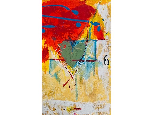 Piotr konkl - the hearts - kleurenzeefdruk - lage instelprijs - afbeelding 1 van  8