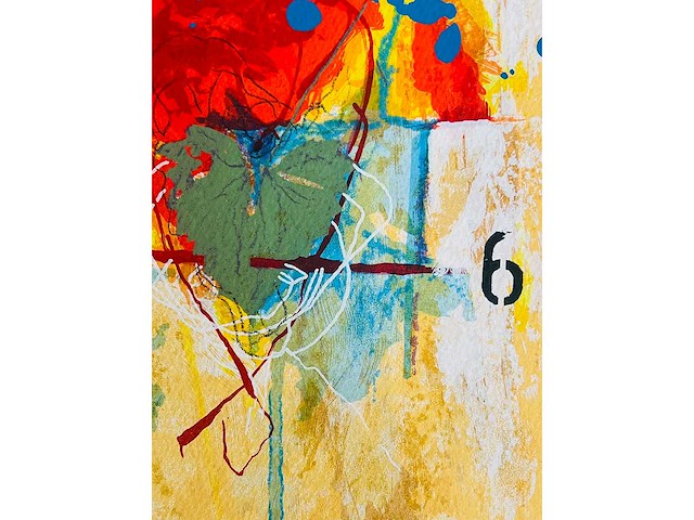 Piotr konkl - the hearts - kleurenzeefdruk - lage instelprijs - afbeelding 2 van  8