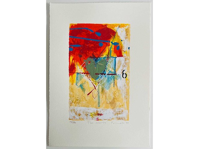 Piotr konkl - the hearts - kleurenzeefdruk - vanaf 5 euro - afbeelding 4 van  8