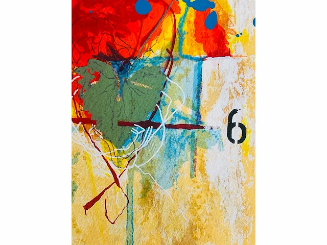 Piotr konkl - the hearts - kleurenzeefdruk - vanaf 5 euro - afbeelding 2 van  8