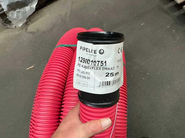 Pipelife pe rol wachtbuis 75 mm - afbeelding 2 van  2