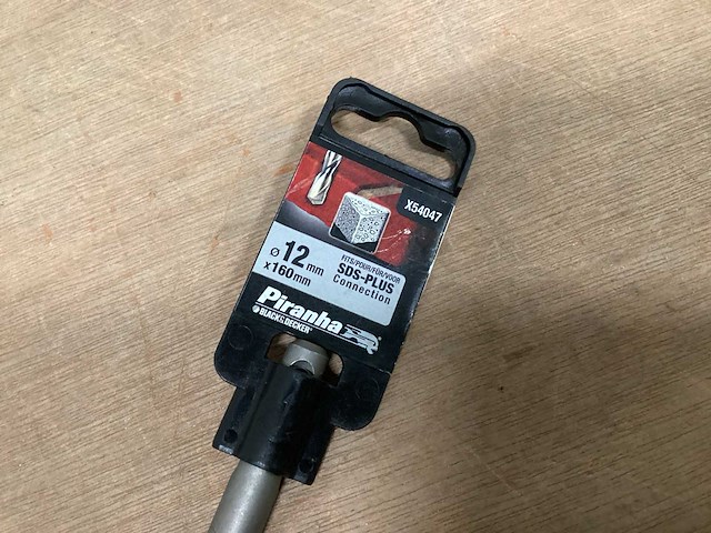 Piranha betonboor 12x160 mm, sds plus (26x) - afbeelding 2 van  4