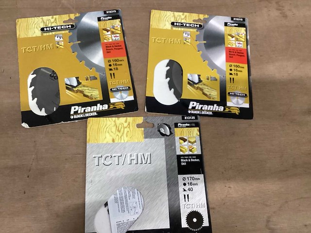 Piranha mixkavel zaagbladen (3x) - afbeelding 1 van  3