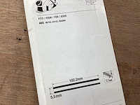 Piranha schaafbeitel 5.5 x 102.2 mm, 2 pack (24x) - afbeelding 4 van  4