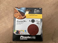 Piranha x32007 schuurschijf 115mm,k80 (69x) - afbeelding 1 van  4