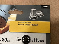 Piranha x32007 schuurschijf 115mm,k80 (69x) - afbeelding 2 van  4