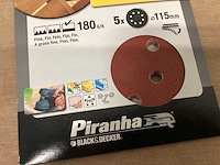 Piranha x32017 schuurschijf 115 mm, 5 pack (50x) - afbeelding 2 van  4