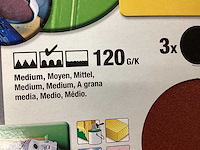 Piranha x32077 schuurschijf 125mm, k120 (65x) - afbeelding 2 van  6