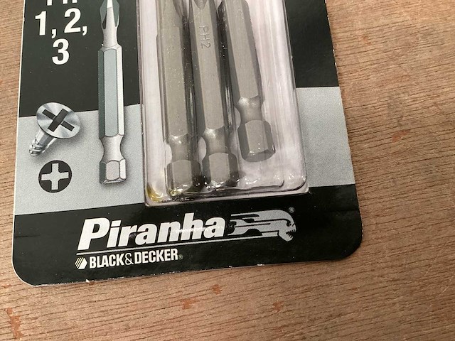 Piranha x61160 verlengde schroefbit ph1,2,3, 3 pack (75x) - afbeelding 2 van  3