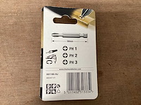 Piranha x61160 verlengde schroefbit ph1,2,3, 3 pack (75x) - afbeelding 3 van  3