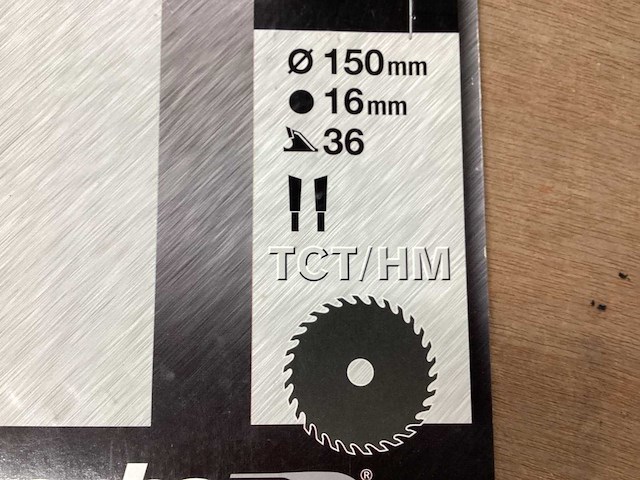 Piranha zaagblad 150 mm, voor hout (6x) - afbeelding 3 van  5