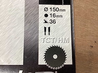 Piranha zaagblad 150 mm, voor hout (6x) - afbeelding 3 van  5