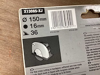 Piranha zaagblad 150 mm, voor hout (6x) - afbeelding 5 van  5