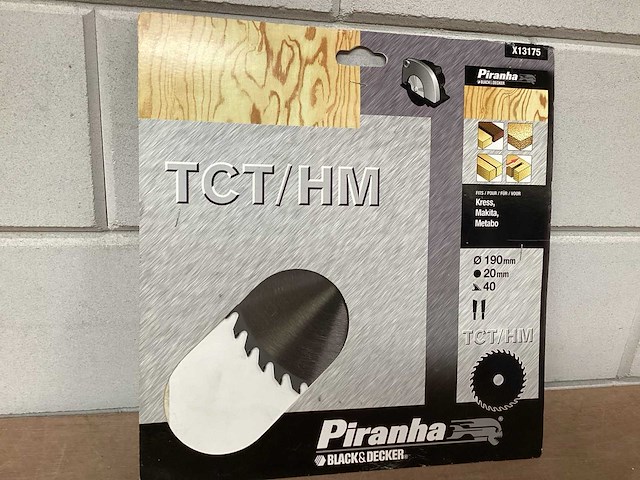Piranha zaagblad x13175 tct/ hm (10x) - afbeelding 1 van  7